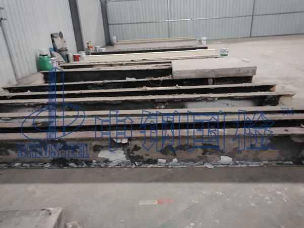 鋼結(jié)構(gòu)防火涂料試驗(yàn)后