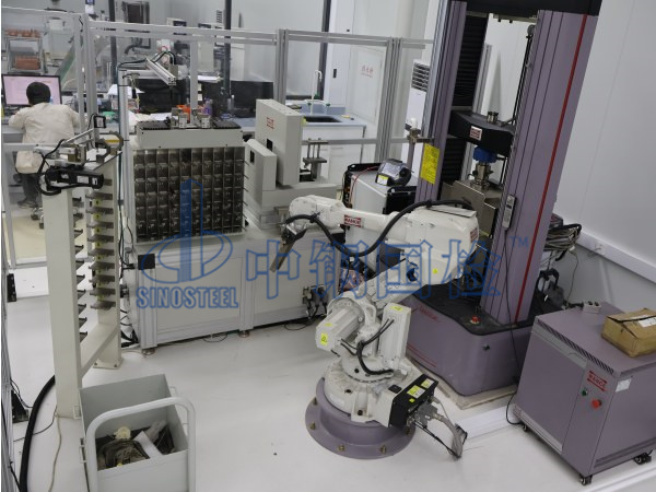 中鋼國檢金屬所檢測實驗室，可以做鋼管檢測