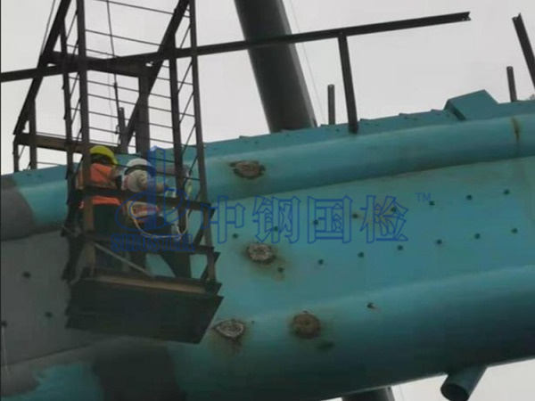 大橋連續(xù)梁掛籃焊縫現(xiàn)場(chǎng)檢測(cè)
