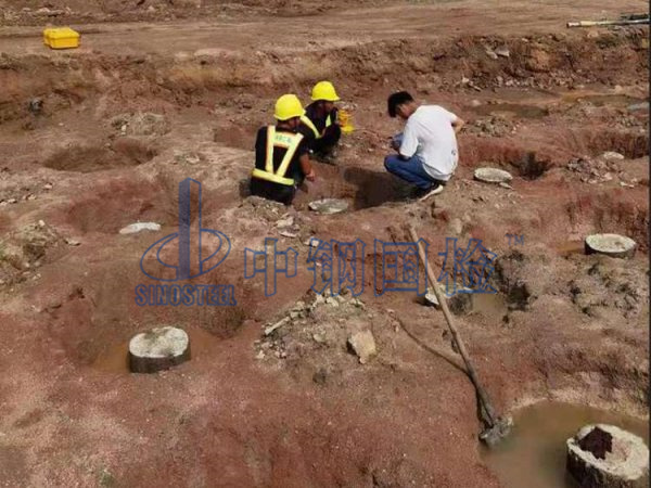 高壓旋噴樁現場檢測