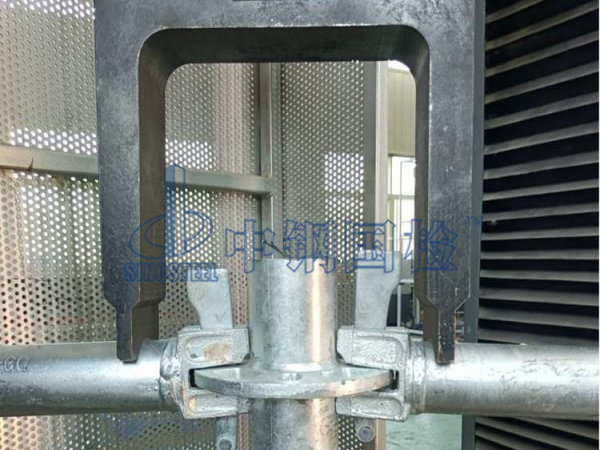 鋼管腳手架扣件檢測中